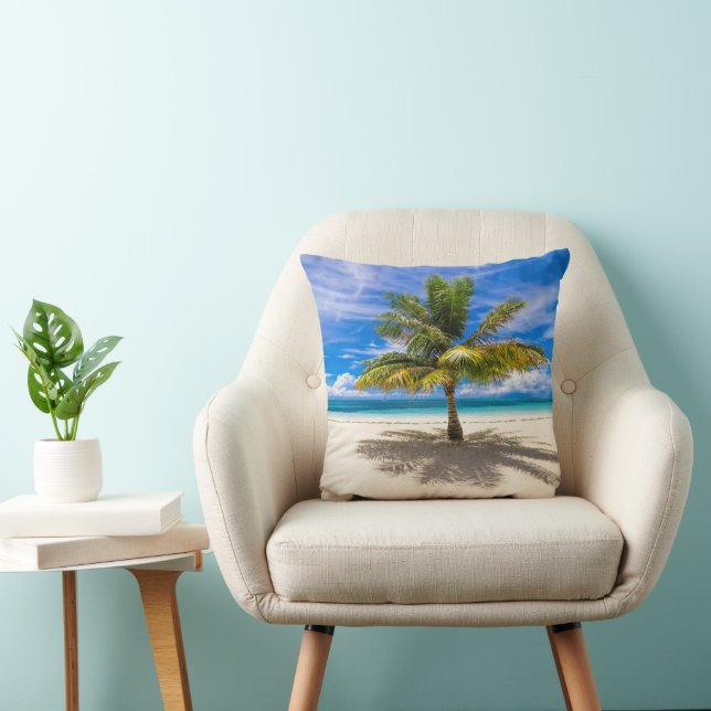 Tropical Beaches | Bora Bora, French Polynesia Cushion (Chair)