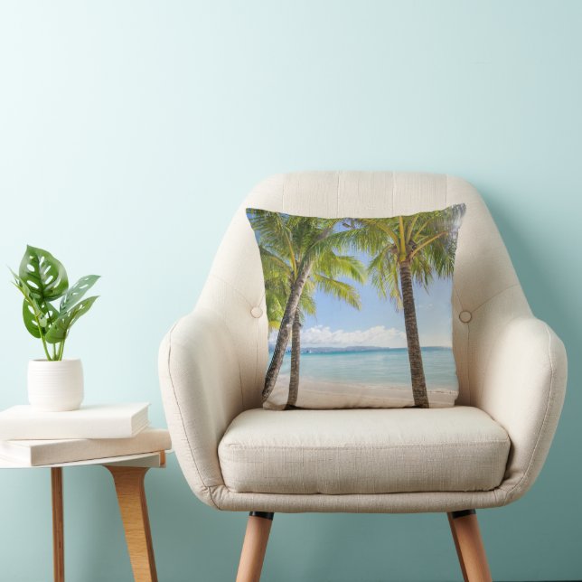Tropical Beaches | Boracay Philippines Cushion (Chair)