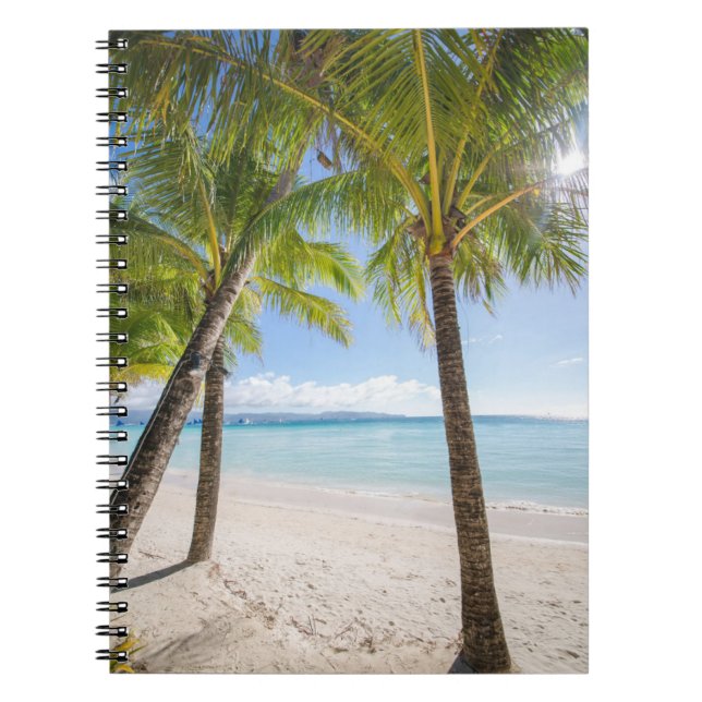 Tropical Beaches | Boracay Philippines Notebook (Front)
