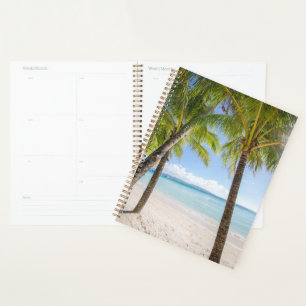 Tropical Beaches Boracay Philippines Planner