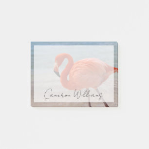 Tropical Beaches Caribbean Flamingo, Aruba Post-it Notes