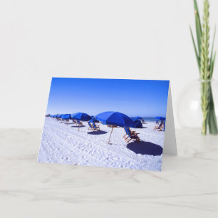 Tropical Beaches Clearwater, Florida Card
