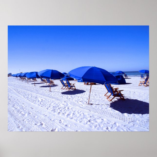 Tropical Beaches | Clearwater, Florida Poster (Front)