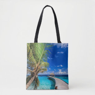 Tropical Beaches   Dusit Thani Maldives Tote Bag