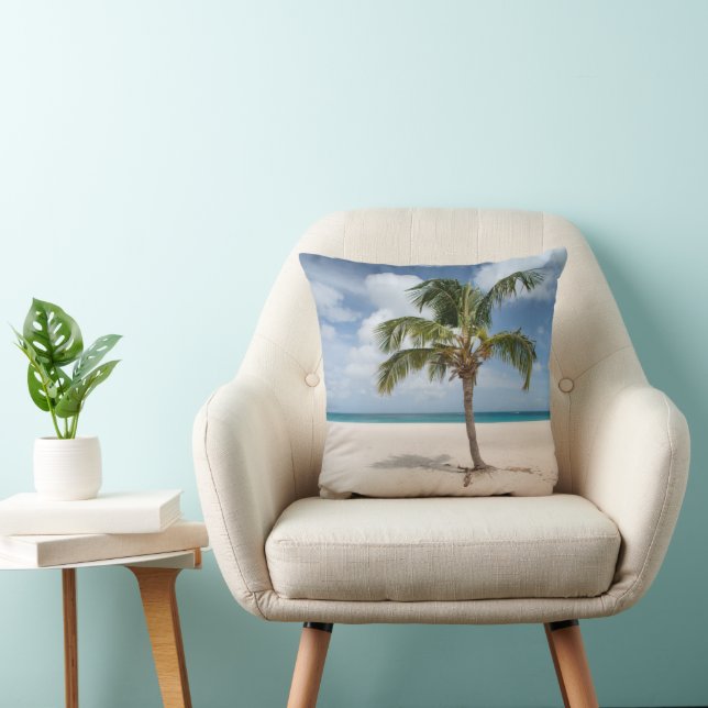 Tropical Beaches | Eagle Beach, Aruba Cushion (Chair)