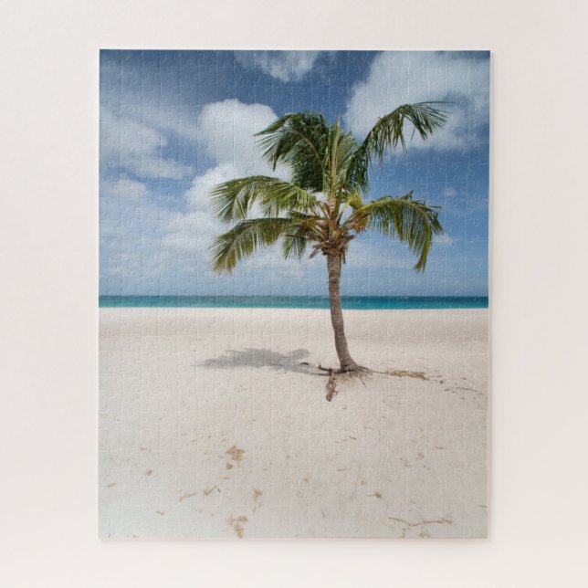 Tropical Beaches | Eagle Beach, Aruba Jigsaw Puzzle (Vertical)