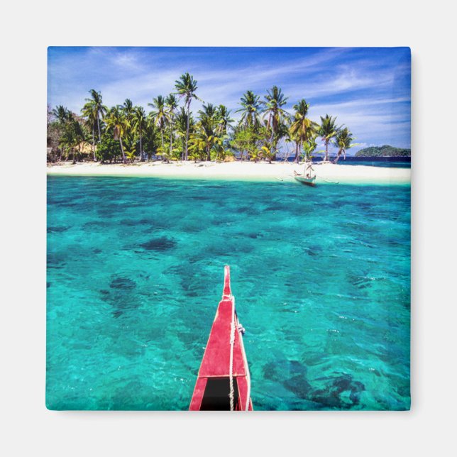 Tropical Beaches | El Nido, Philippines, Palawan Magnet (Front)