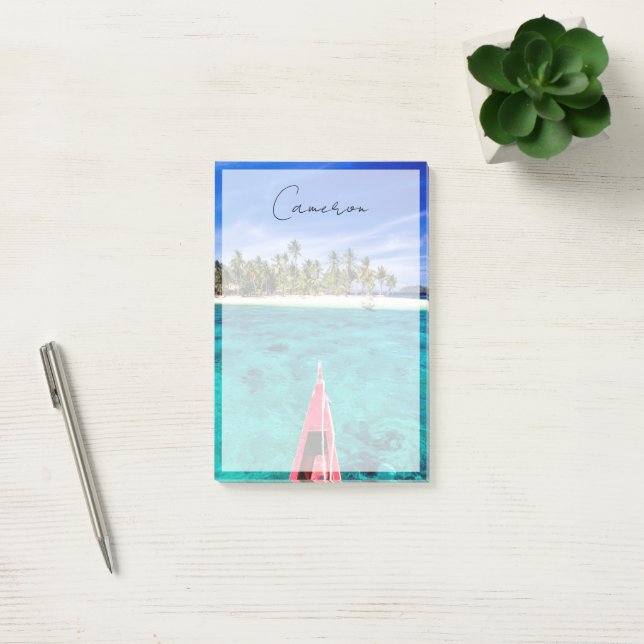 Tropical Beaches | El Nido, Philippines, Palawan Post-it Notes (Office)