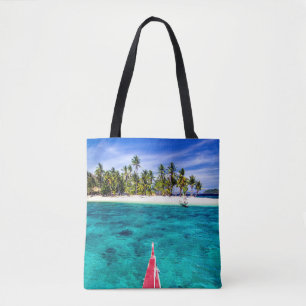 Tropical Beaches El Nido, Philippines, Palawan Tote Bag