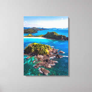 Tropical Beaches   El Nido Phillipines Canvas Print