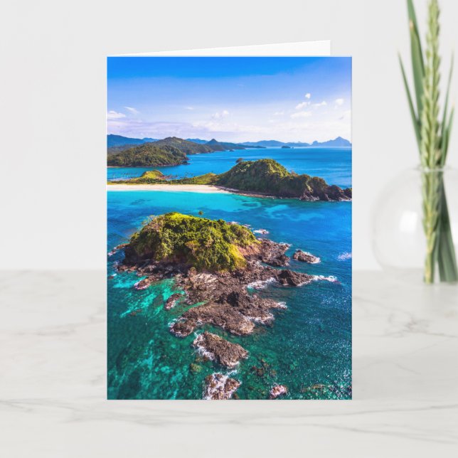 Tropical Beaches | El Nido Phillipines Card (Front)