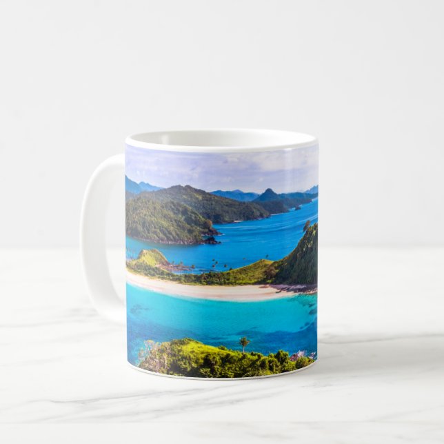 Tropical Beaches | El Nido Phillipines Coffee Mug (Front Left)