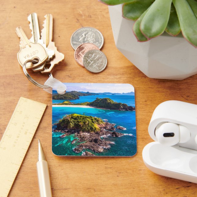 Tropical Beaches | El Nido Phillipines Key Ring (Desk)