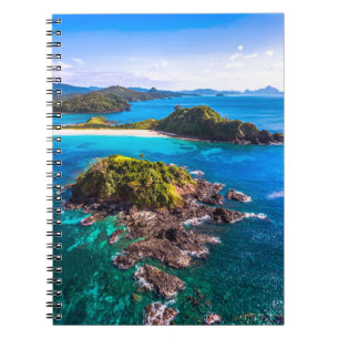 Tropical Beaches El Nido Phillipines Notebook