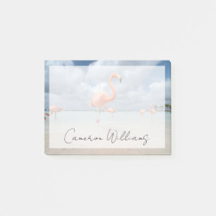 Tropical Beaches   Flamingos Beach, Aruba Post-it Notes