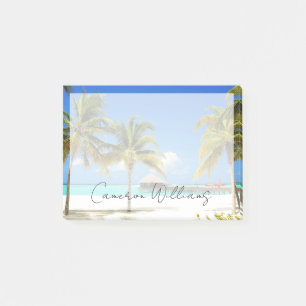 Tropical Beaches Island & Lagoon, Maldives Post-it Notes