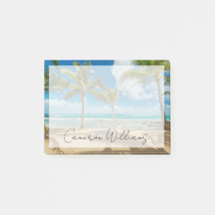Tropical Beaches Kuau Cove Beach, Maui Hawaii Post-it Notes