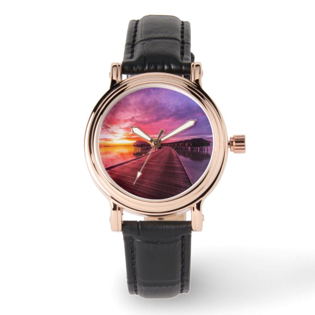 Tropical Beaches |  Maldives Sunset Watch (Front)