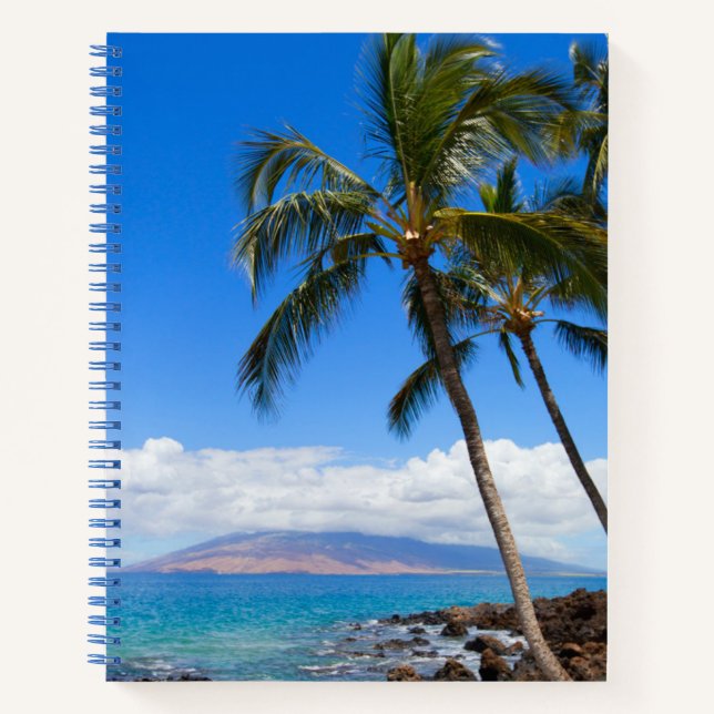 Tropical Beaches | Maui Hawaii Island Notebook (Front)