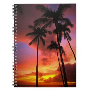 Tropical Beaches Maui Hawaii Islands Notebook