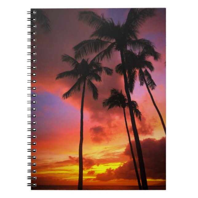 Tropical Beaches | Maui Hawaii Islands Notebook (Front)