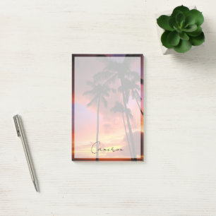 Tropical Beaches   Maui Hawaii Islands Post-it Notes