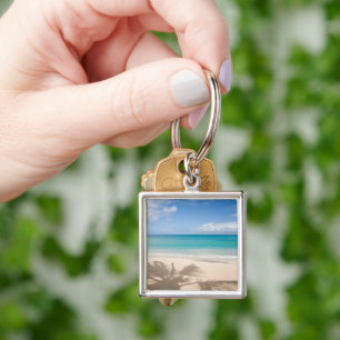 Tropical Beaches Maui, Hawaii Key Ring
