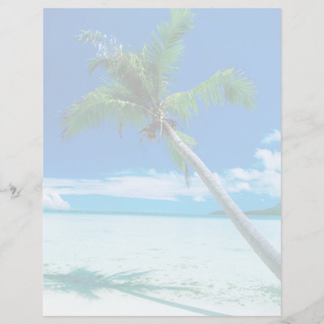 Tropical Beaches | Motu Tofari Beach, Bora Bora (Front)