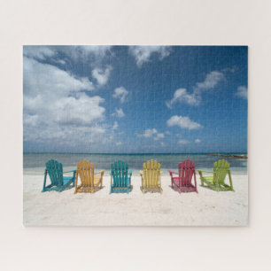 Tropical Beaches   Palm Beach, Aruba Jigsaw Puzzle