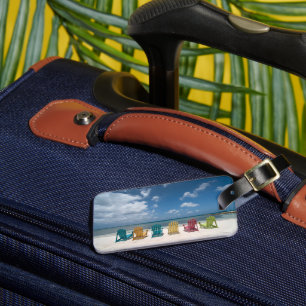 Tropical Beaches   Palm Beach, Aruba Luggage Tag