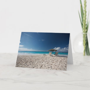 Tropical Beaches   Sandy Beach, Anguilla Card
