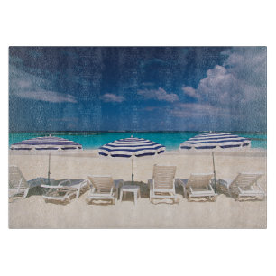 Tropical Beaches Tropical Beach Anguilla Cutting Board