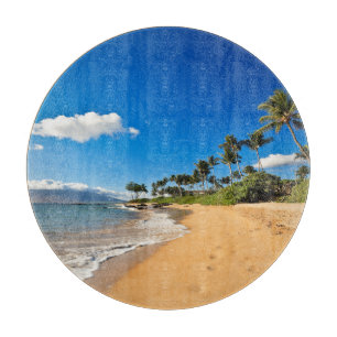 Tropical Beaches Wailea, Maui, Hawaii Cutting Board