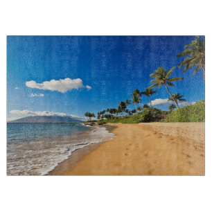 Tropical Beaches Wailea, Maui, Hawaii Cutting Board