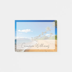 Tropical Beaches Wailea, Maui, Hawaii Post-it Notes