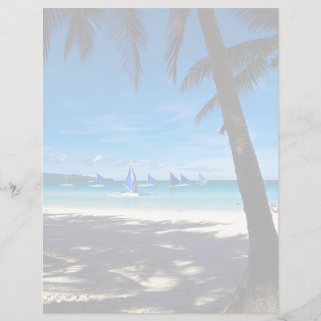Tropical Beaches | White Beach Boracay Philippines (Front)