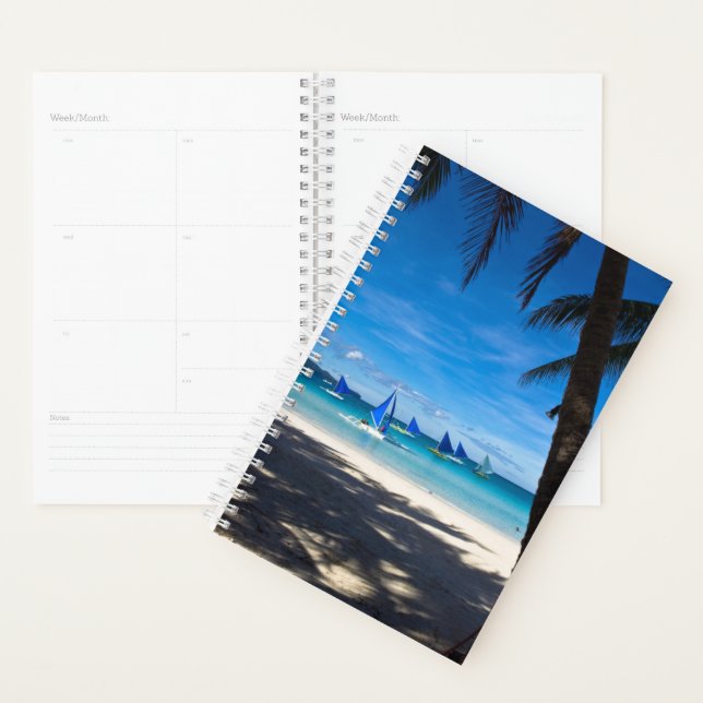 Tropical Beaches | White Beach Boracay Philippines Planner (Display)
