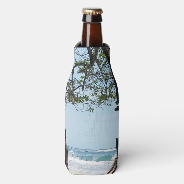 TROPICAL BEER TIME! BOTTLE COOLER (Bottle Front)