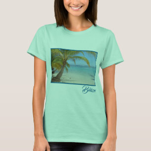 Tropical Belise Beach Caribbean Sea Seascape T-Shirt