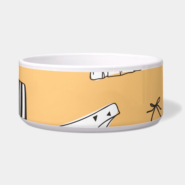 Tropical Bikini: Hand-Drawn Summer Pattern (Front)