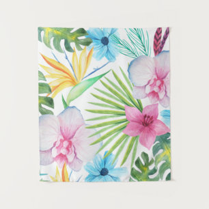 Tropical Bird Art Tapestry