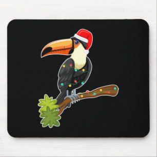 Tropical Bird Hawaiian Summer Toucan Christmas In Mouse Pad