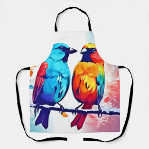 Tropical Bird Lovers Apron