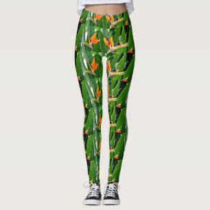 TROPICAL BIRD OF PARADISE LEGGINGS
