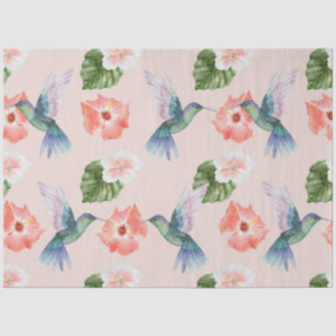 Tropical Bird Series : Hummingbird Design 4 Tissue Paper