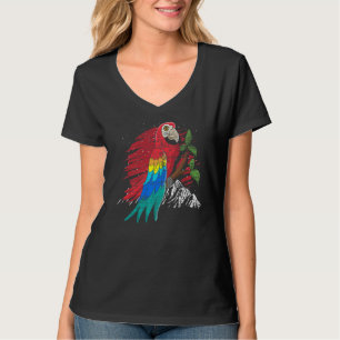 Tropical Bird Watching Jungle Animal Colourful Mac T-Shirt