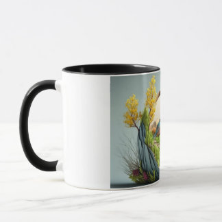Tropical Birds Ceramic Cup