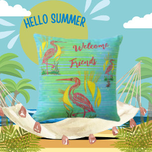 Tropical Birds  Cushion