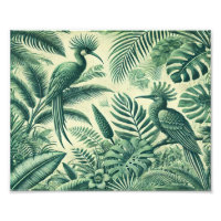Tropical Birds Heaven_ Vintage art