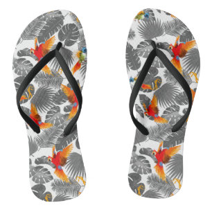 tropical birds jandals